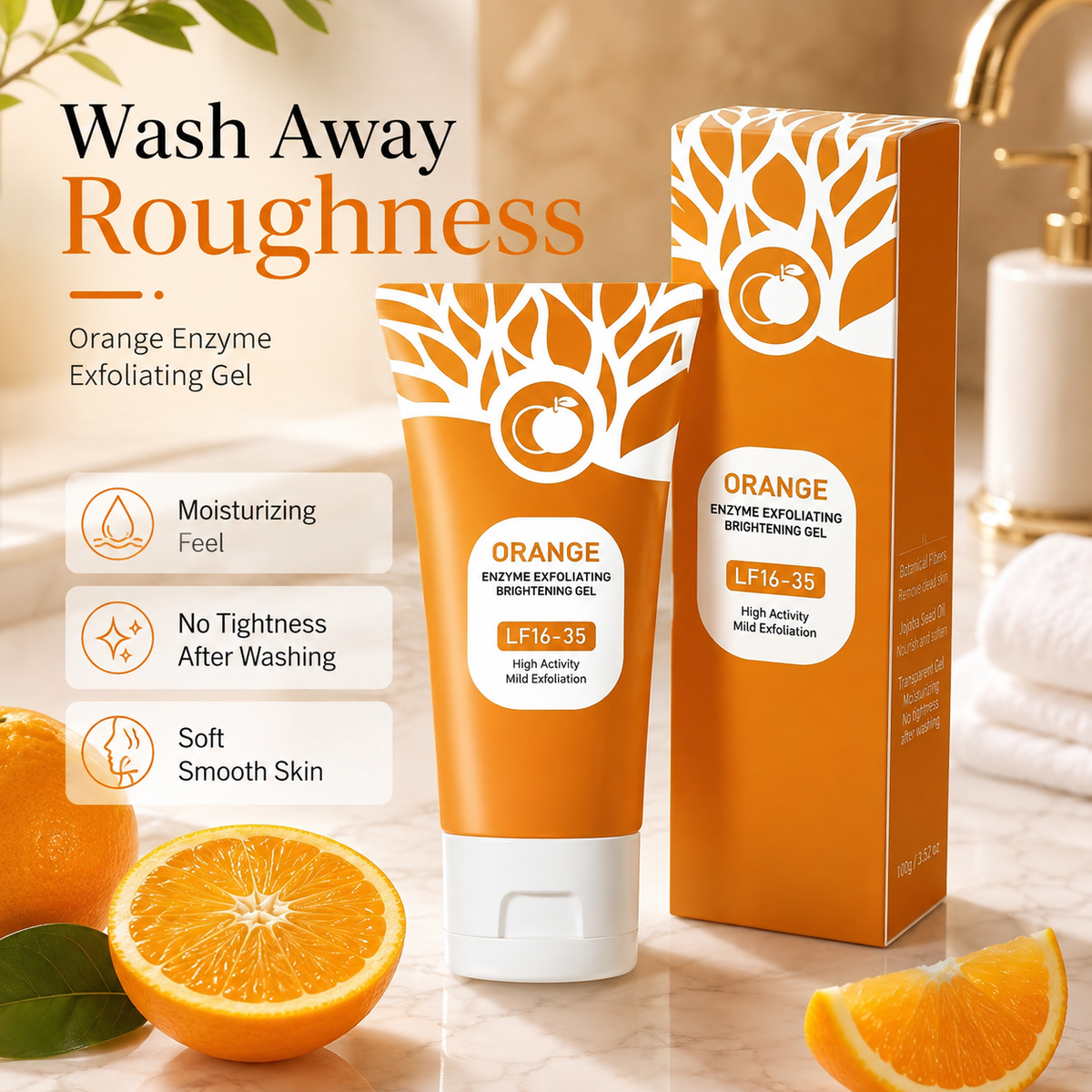 Orange Enzyme Exfoliating Gel