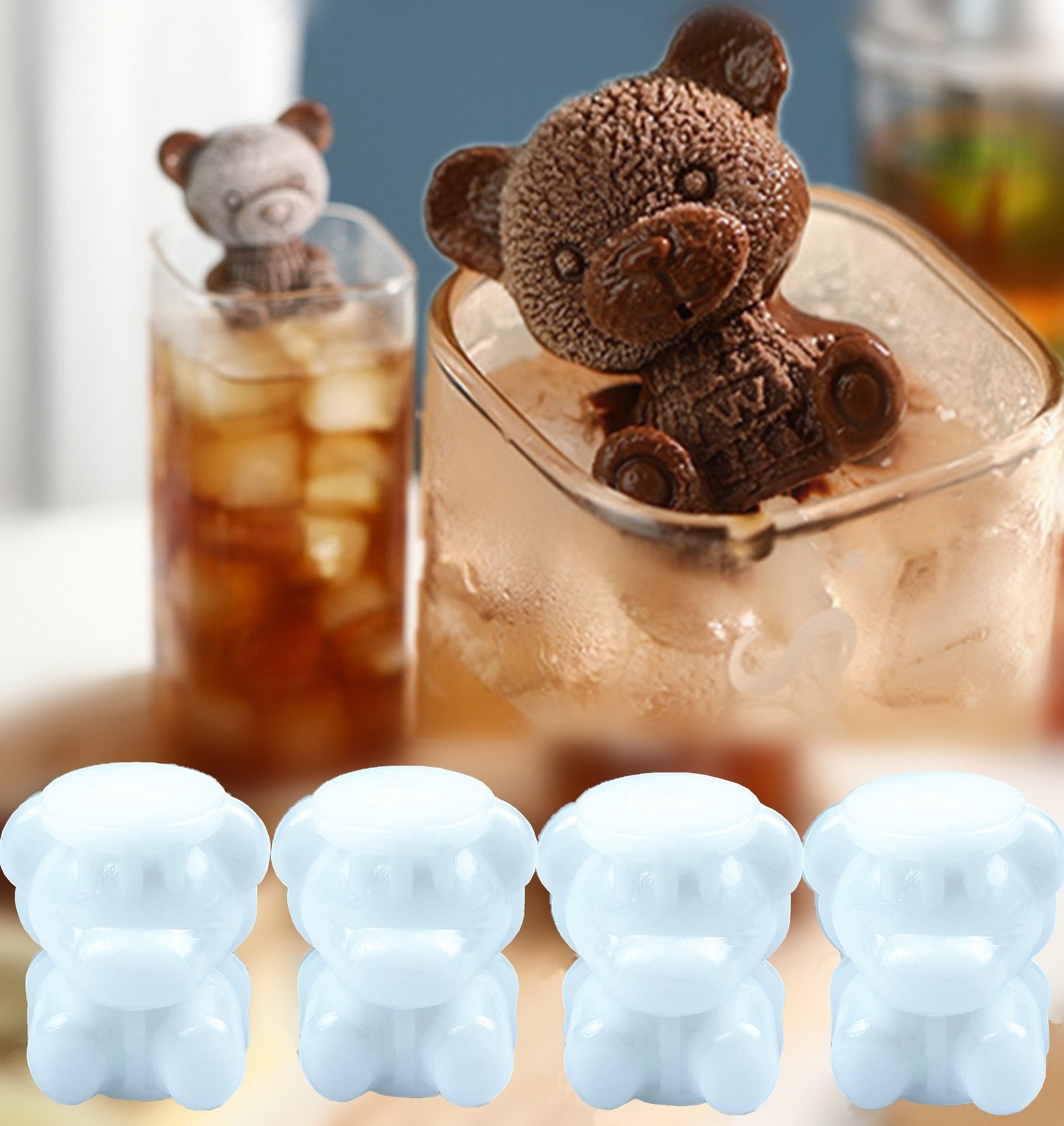 Bear Silicone Ice Mold