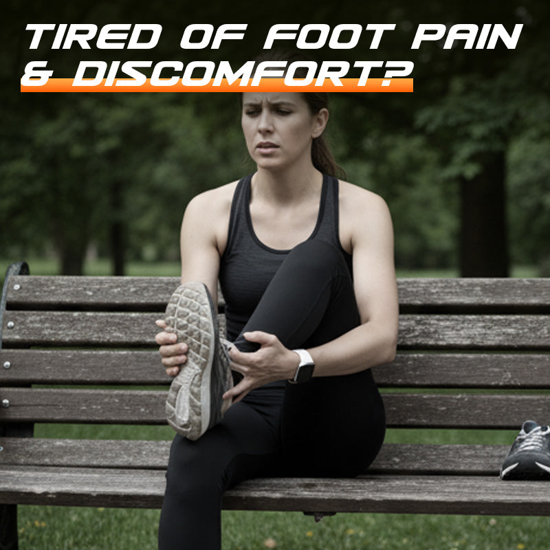 Shock-Absorbing Arch Support Insoles – All-Day Comfort