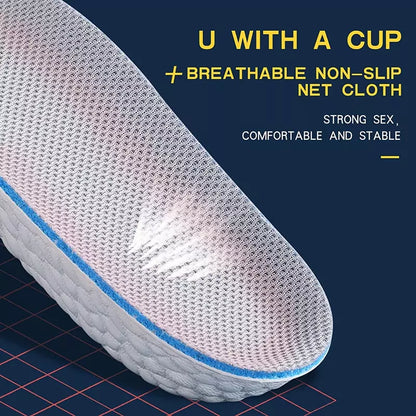 Anti Odour + Pain Relieving Height Increase Insoles