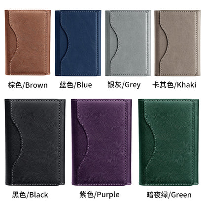Trifold Magnetic Wallet ( Slim + RFID Blocking )