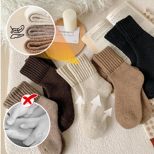 Universal Anti Smell + Rash Free Cotton Winter Socks