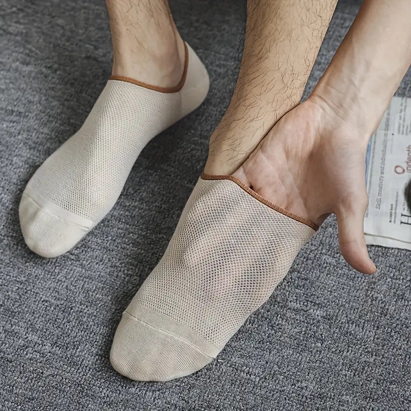 2025 Mens Anti-Bacterial + Anti-Smell + No Sweat Socks