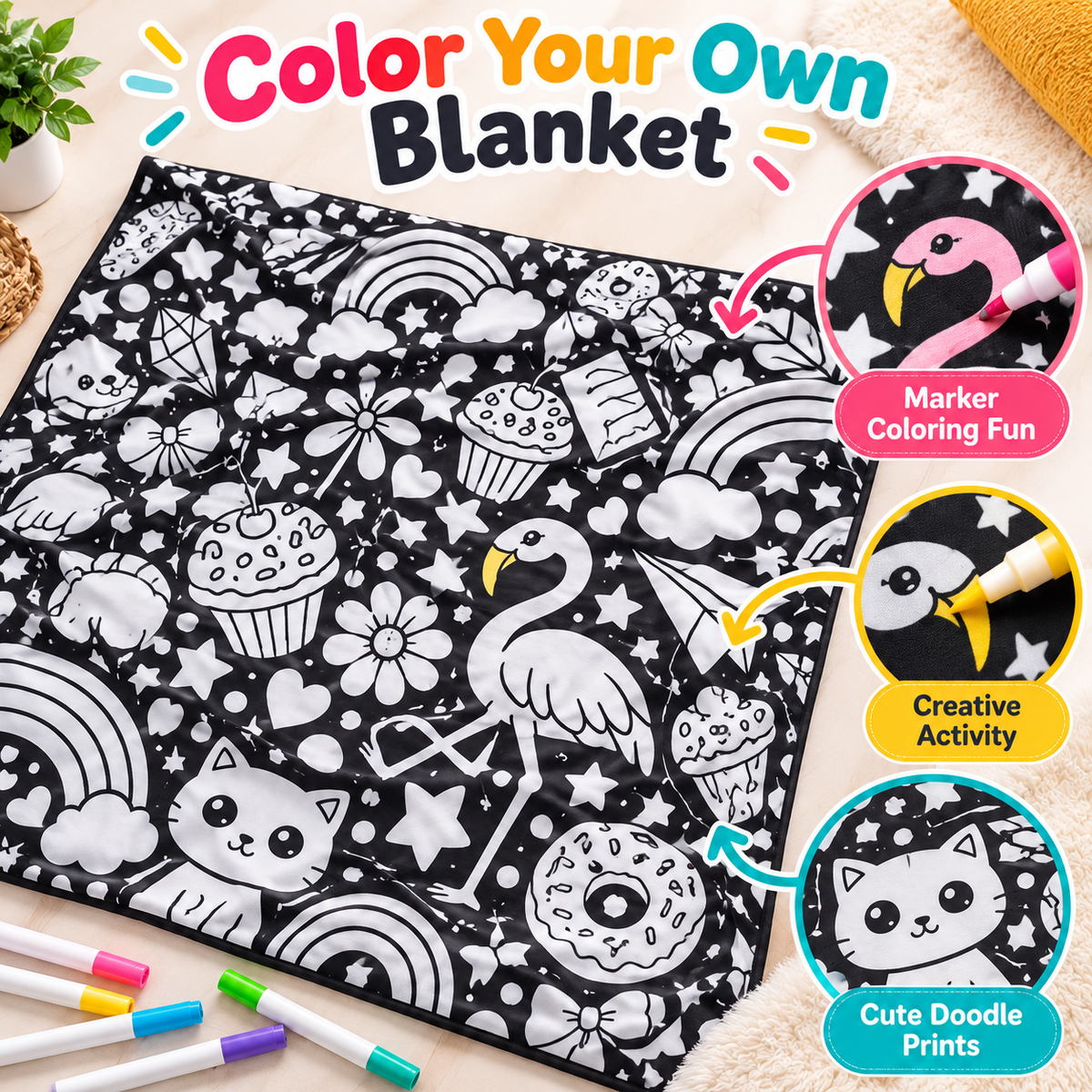 CozyColor Kids Blanket™