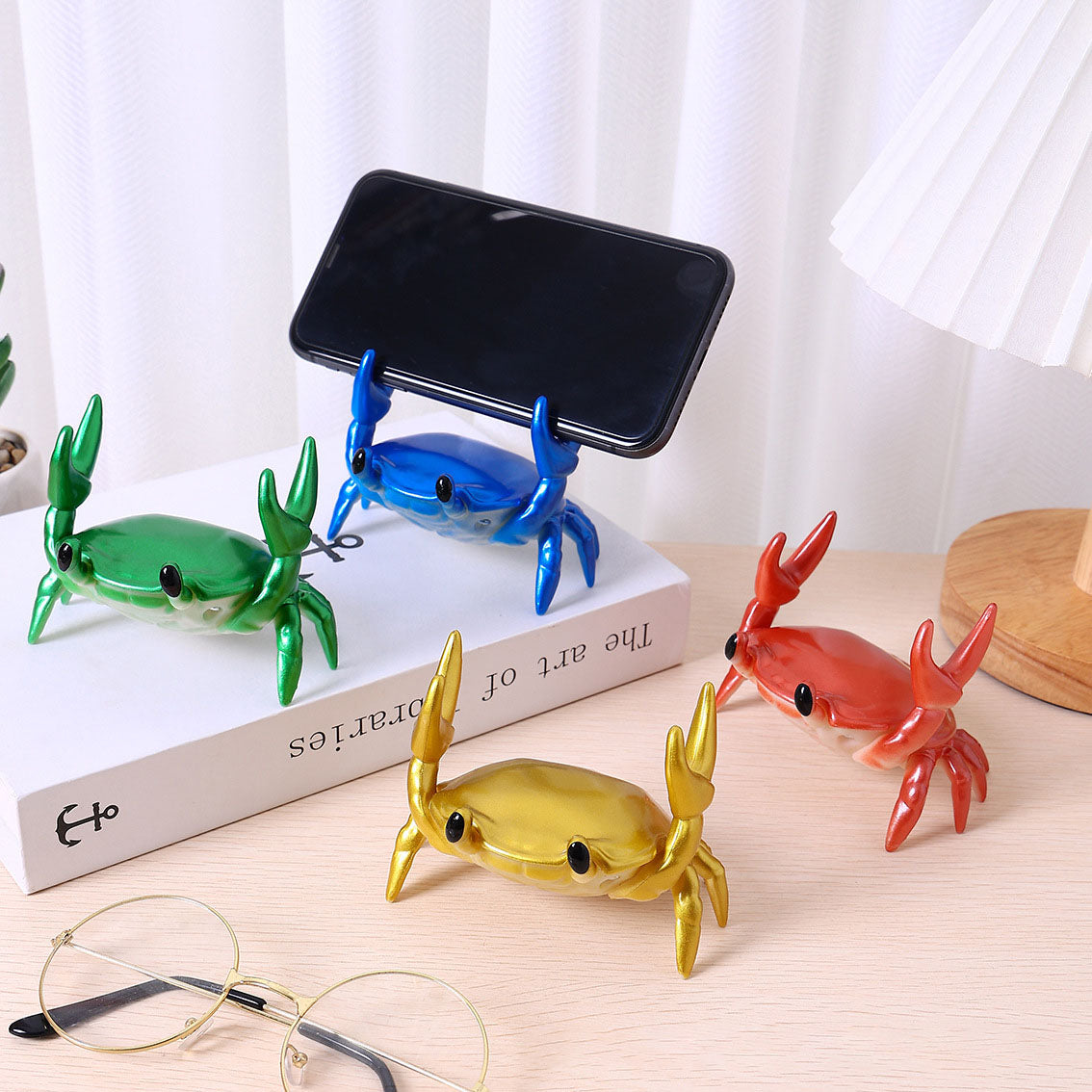 🦀 Cute crab-shaped pen holder