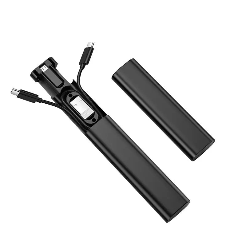 6‑in‑1 60W Fast Charging USB Cable Kit – Multi‑Connector Set
