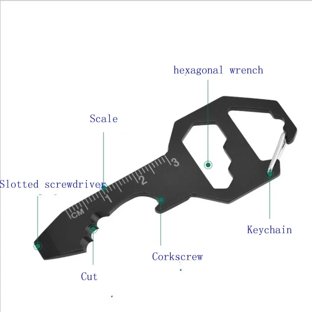 8-in-1 EDC Multi-Tool Keychain 🔥