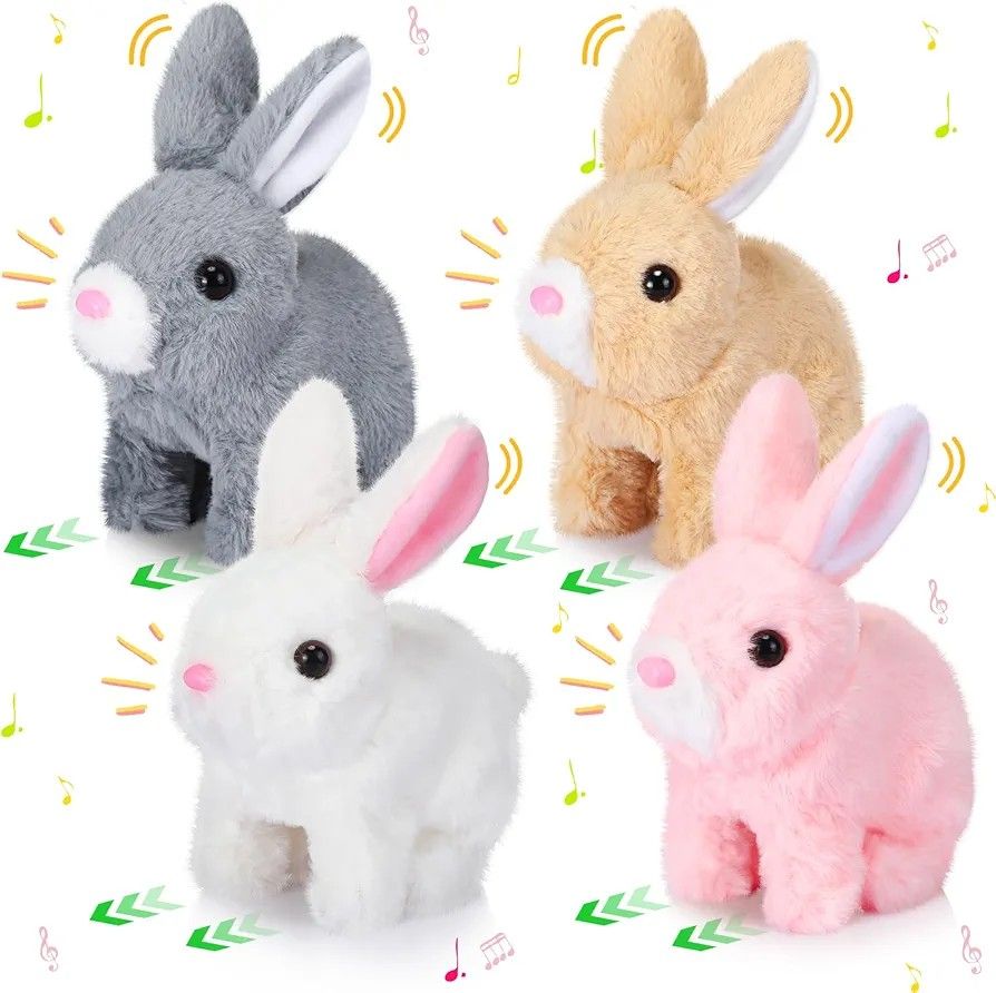 Puffy Oinking + Jumping Rabbit For Kids 💕