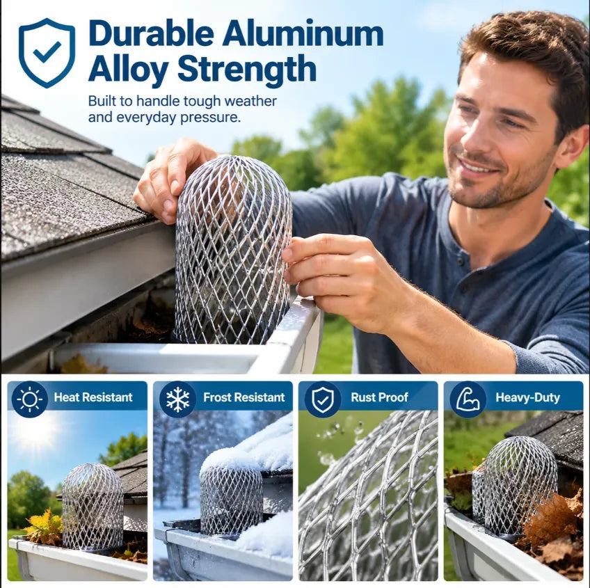 Adjustable Gutter Blocking Drain Cover ( ALL SIZES IN ONE ) 100% Original ✅
