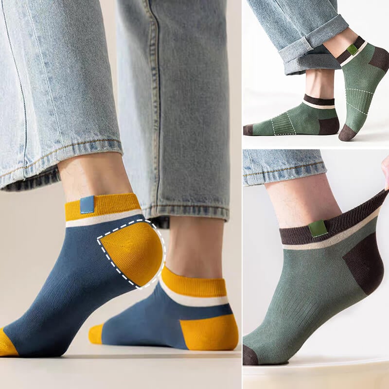 Unisex Cotton Anti Bacterial + Anti Smell Socks