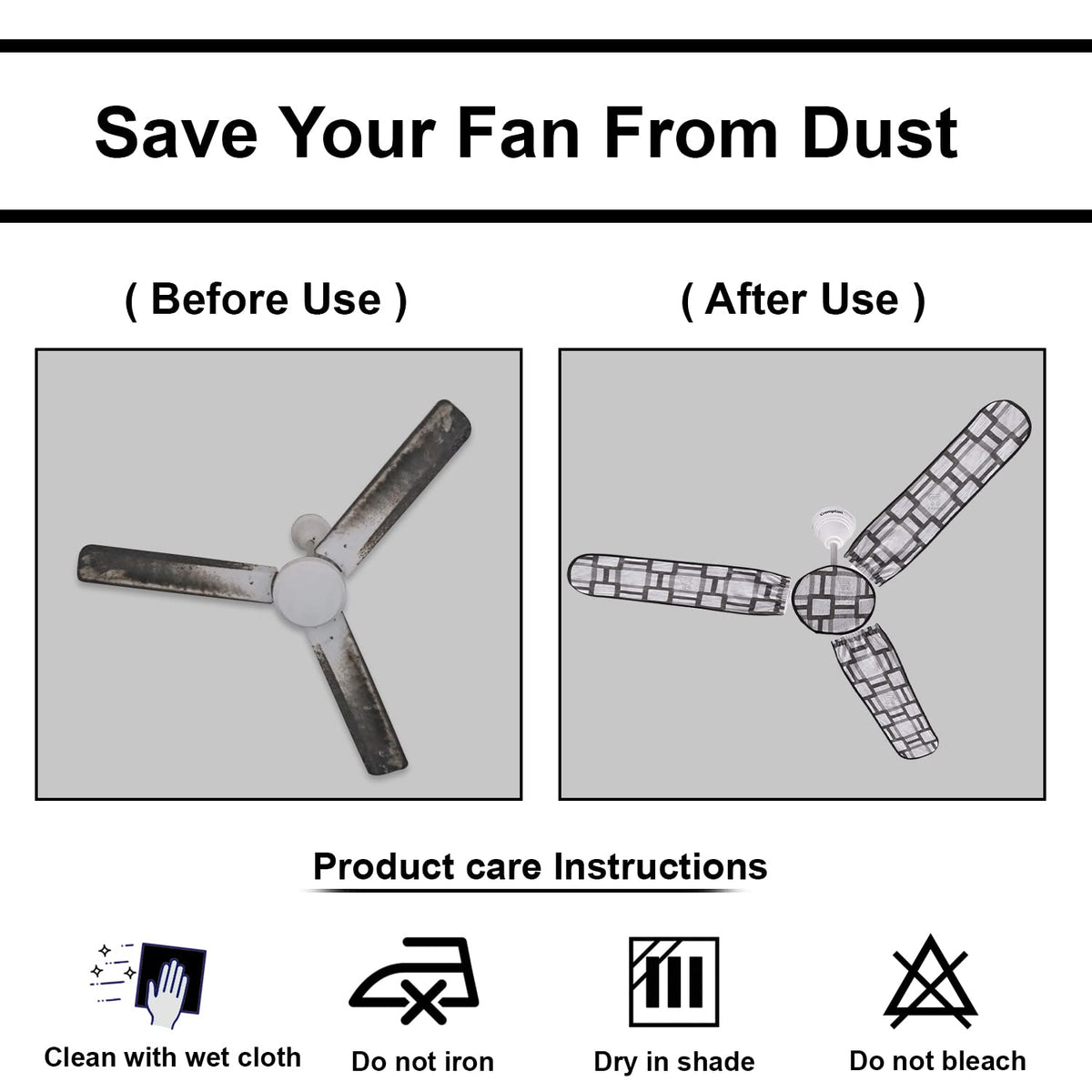Universal Ceiling Fan Cover