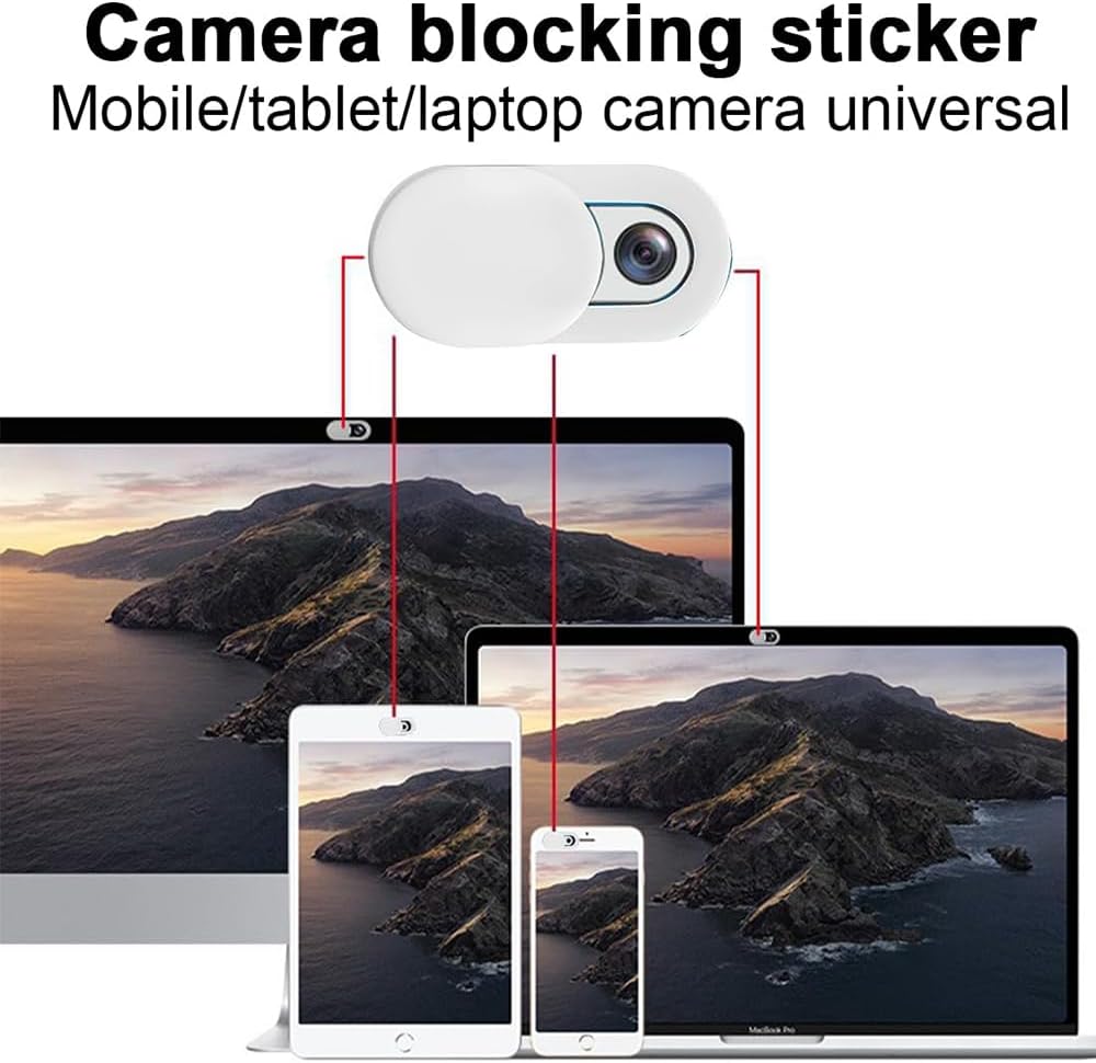 Slider Webcam Cover-pack of 5