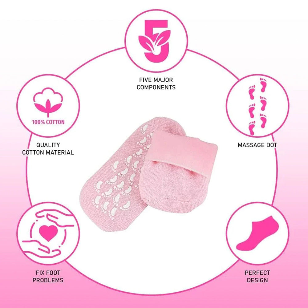 Heel Repair Moisturizing Gel Socks