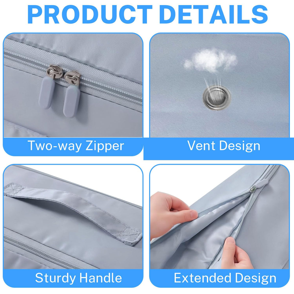 Space Saving Self Compression Organizer