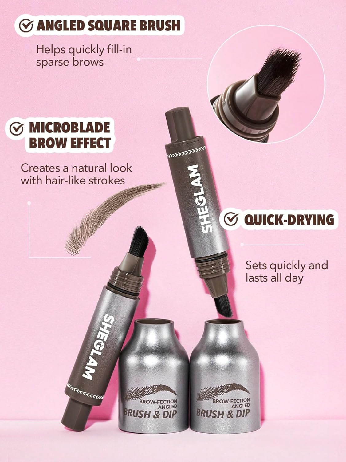 Sheglam Waterproof Natural Eyebrow Set