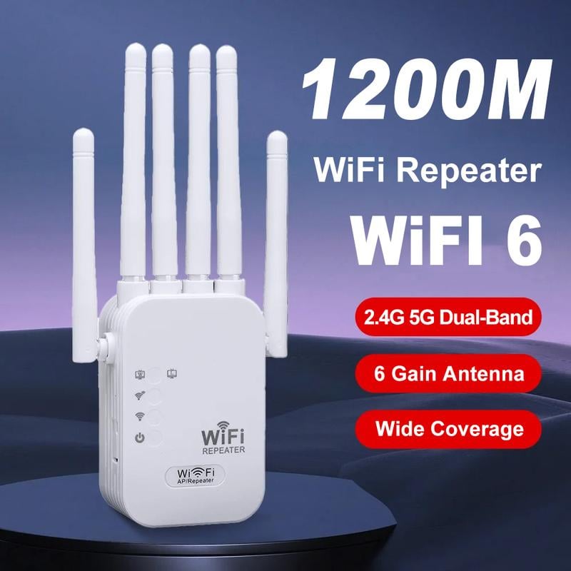 1200M Wifi 6 Internet Speed Booster
