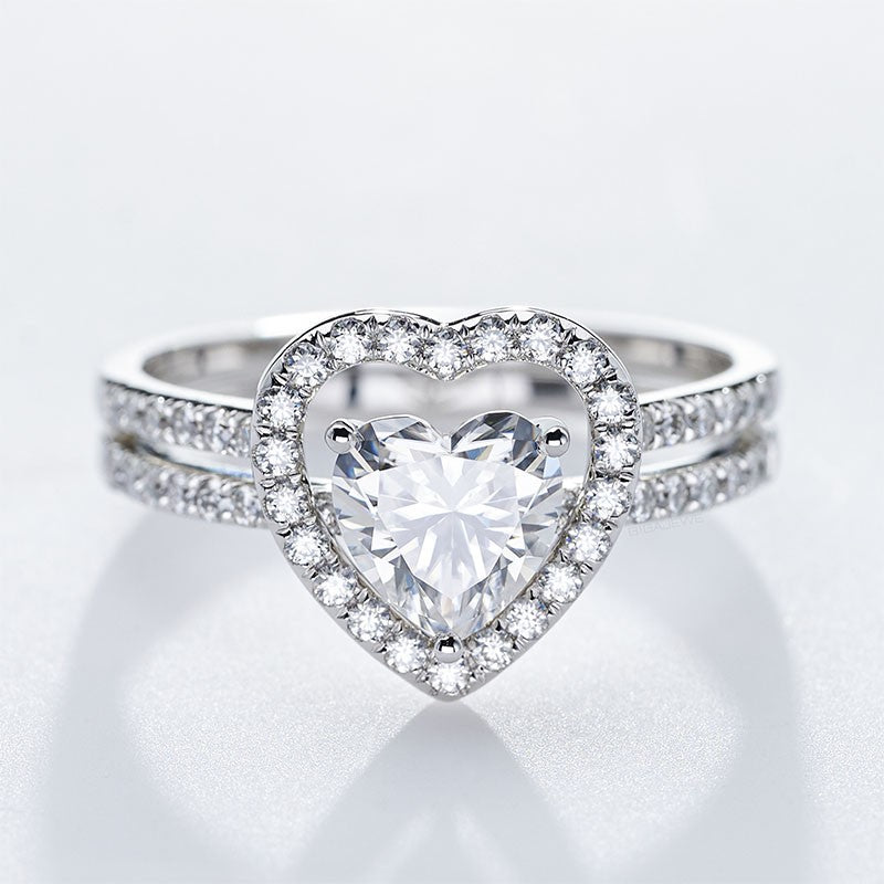 2 in 1 Matching Hearts Ring