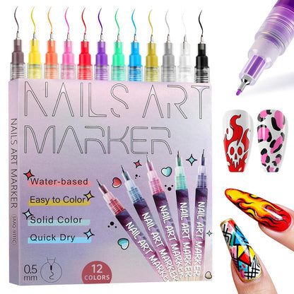 Nail Art Markers Set™