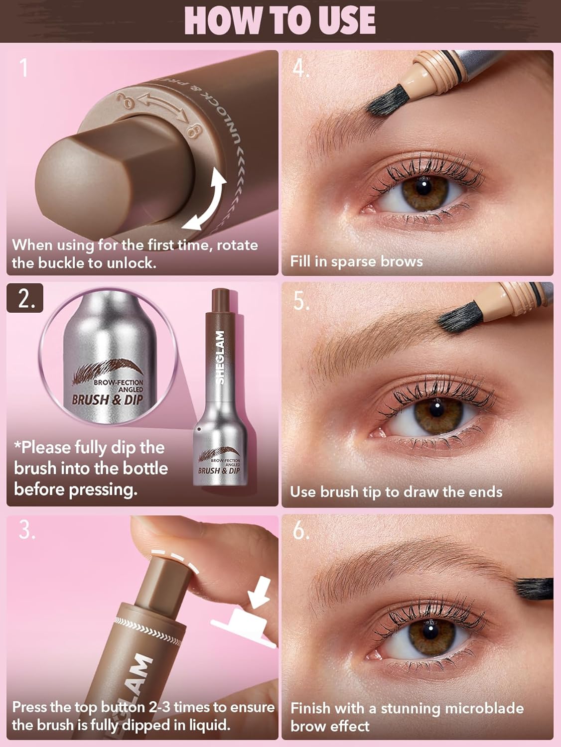 Sheglam Waterproof Natural Eyebrow Set