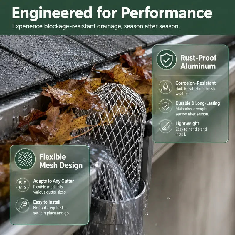 Adjustable Gutter Blocking Drain Cover ( ALL SIZES IN ONE ) 100% Original ✅
