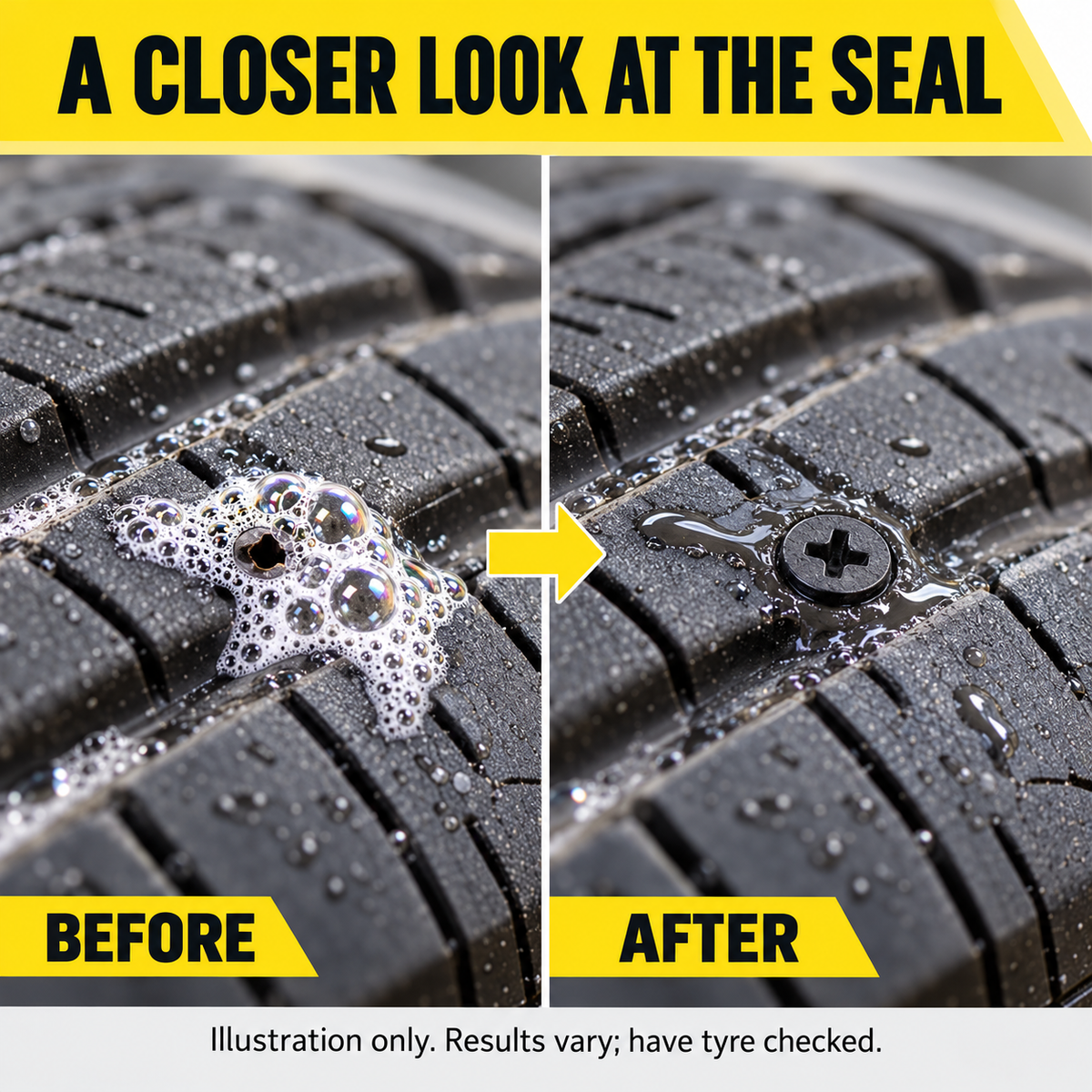 Self Sealing Tyre Repairing Screw™