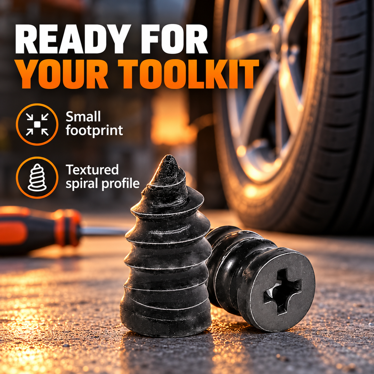 Self Sealing Tyre Repairing Screw™