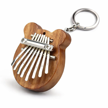 8 Key exquisite Finger Thumb Piano Keychain