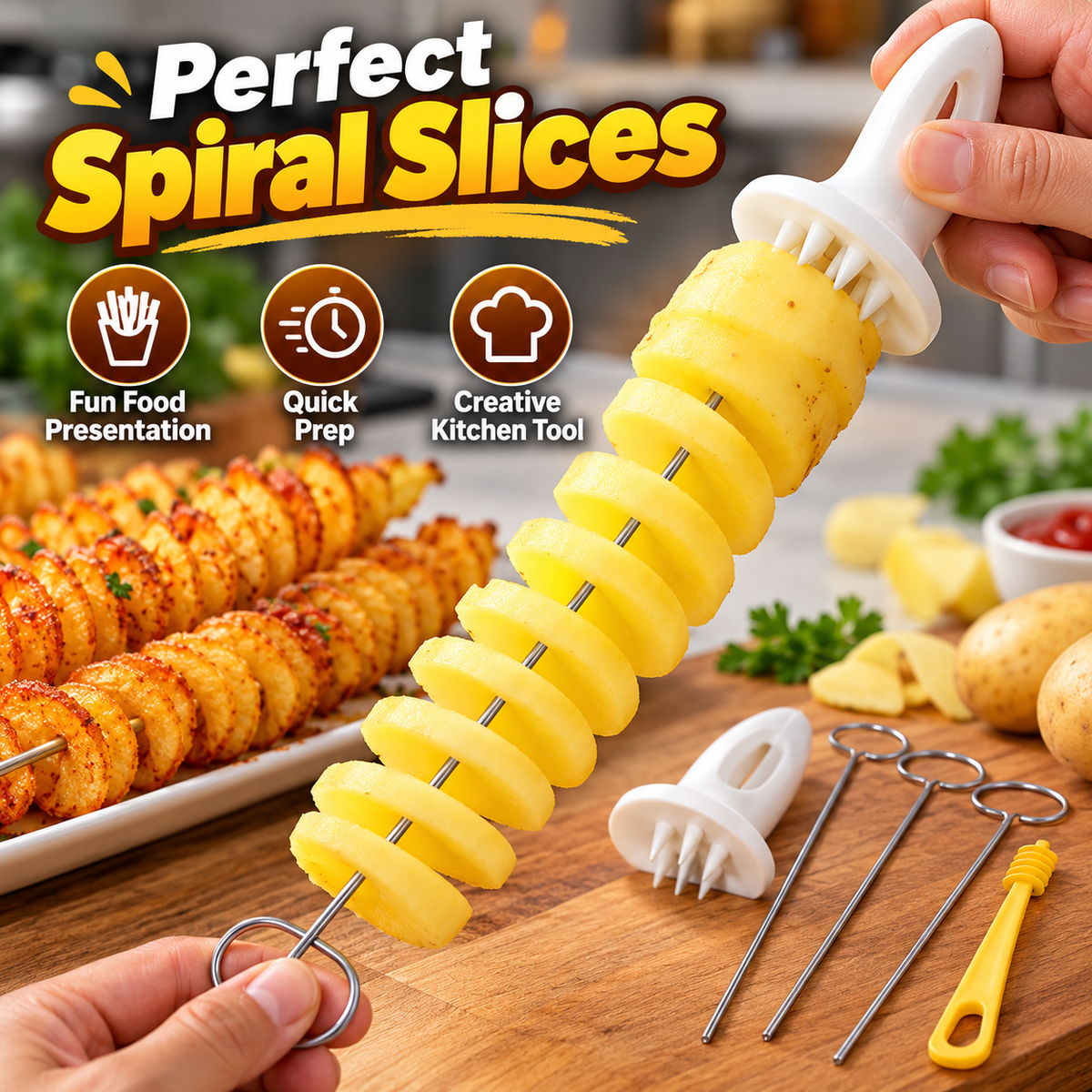 SpiralChef™- Potato Peeler 🍟