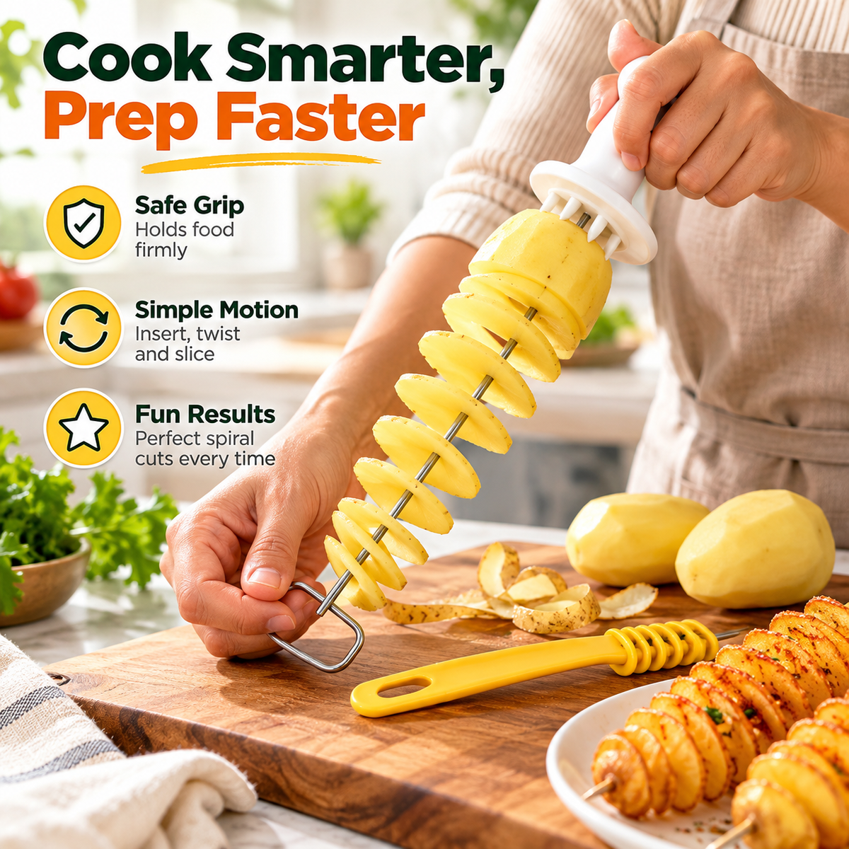 SpiralChef™- Potato Peeler 🍟