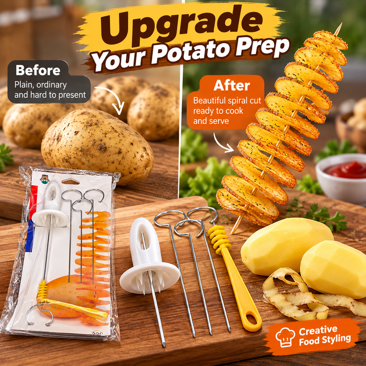 SpiralChef™- Potato Peeler 🍟