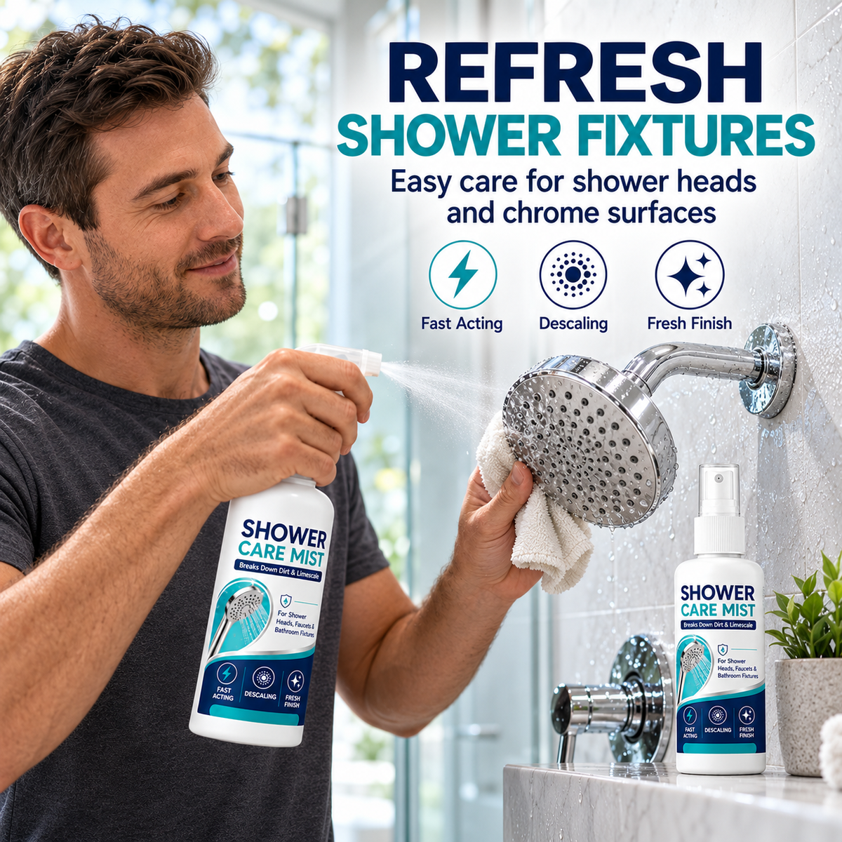 AquaShine™ Multipurpose Bathroom Cleaner