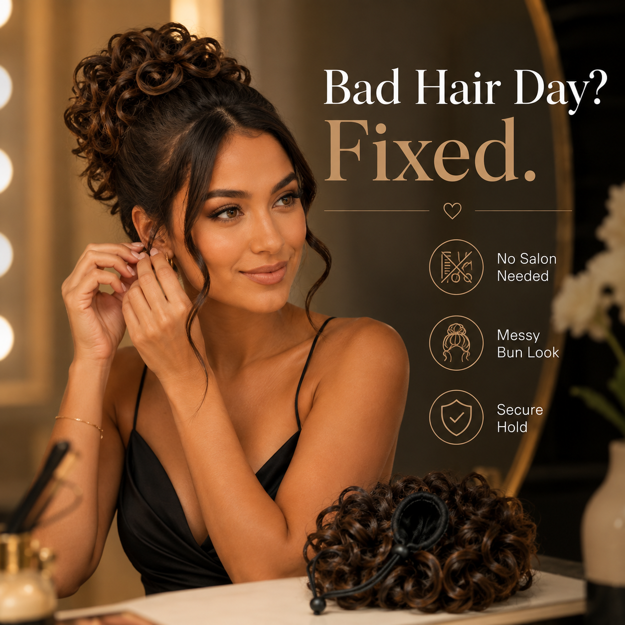 Curl Up Bun™ Messy Bun Hair Volumizer