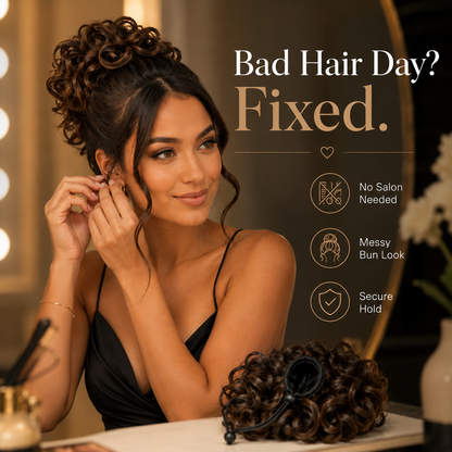 Curl Up Bun™ Messy Bun Hair Volumizer