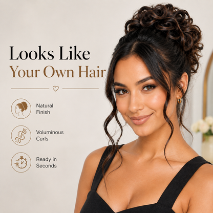 Curl Up Bun™ Messy Bun Hair Volumizer