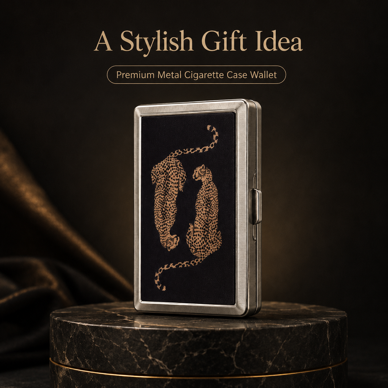 Leopard Metal Wallet™