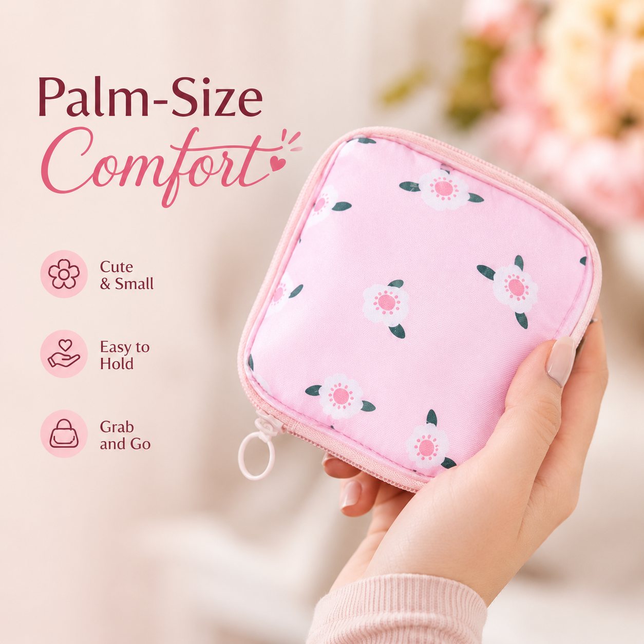 HerCare Pad Pouch 🌸