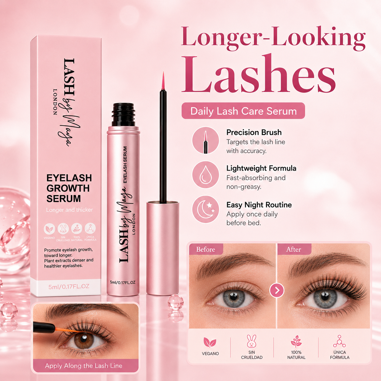 LashByMe™ Eyelash Growth Serum (IMPORTED)