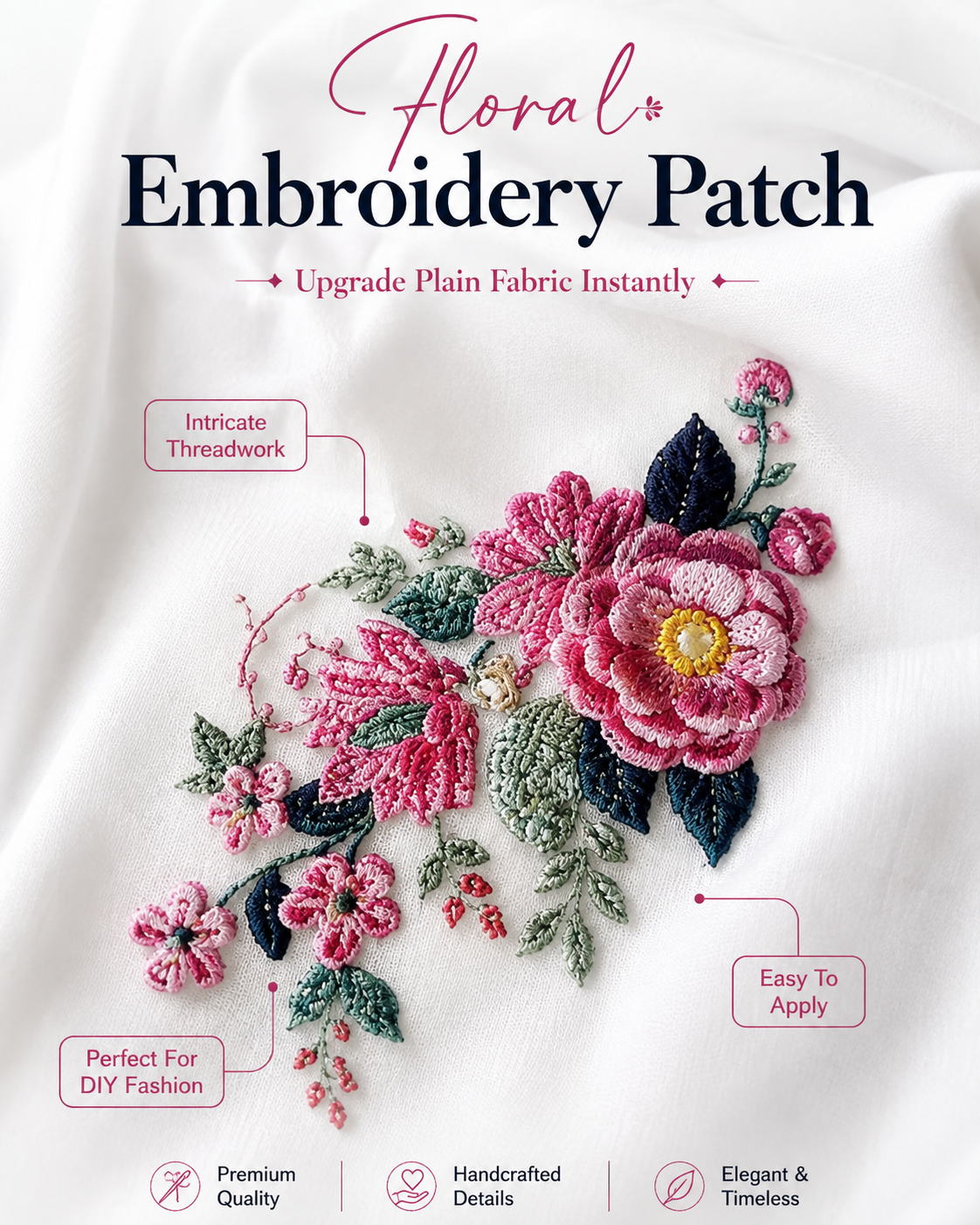 Effortless Embroidery Patch™