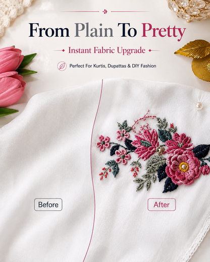 Effortless Embroidery Patch™
