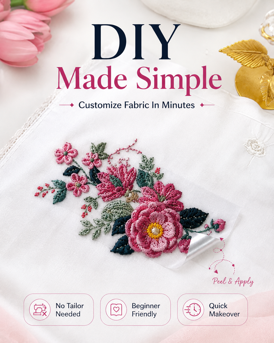 Effortless Embroidery Patch™