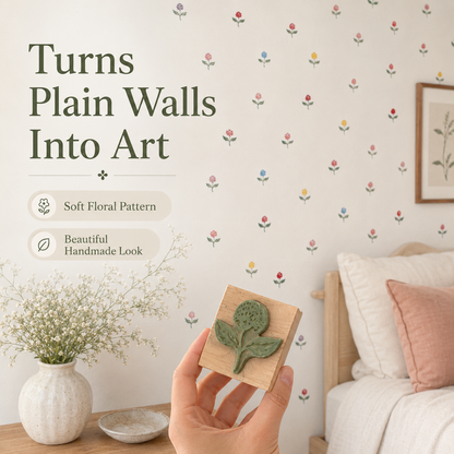FloralStamp™ – DIY Floral Wall Pattern Creator