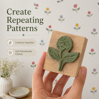 FloralStamp™ – DIY Floral Wall Pattern Creator