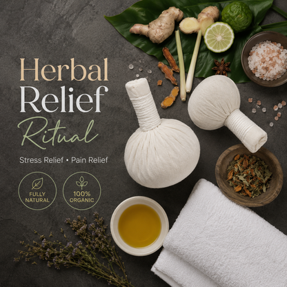 15 Herbal Ingredients Potli Massager