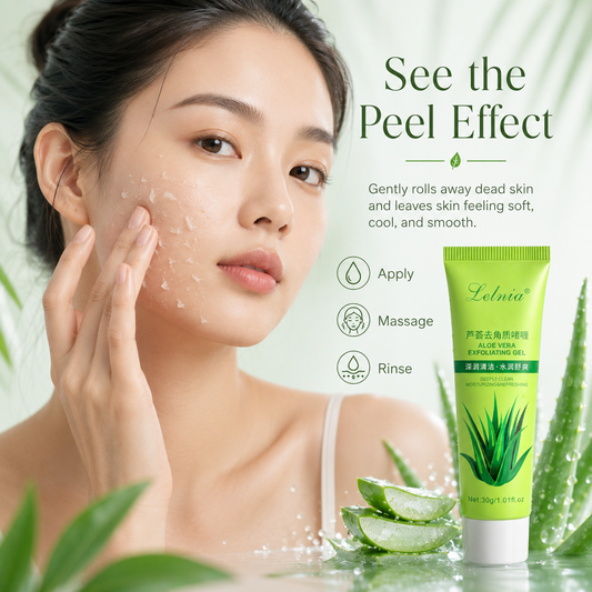3 in 1 Cooling + Exfoliating Aloe Gel