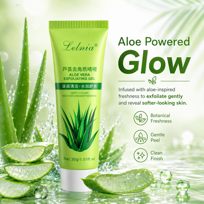 3 in 1 Cooling + Exfoliating Aloe Gel