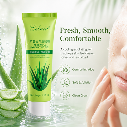 3 in 1 Cooling + Exfoliating Aloe Gel