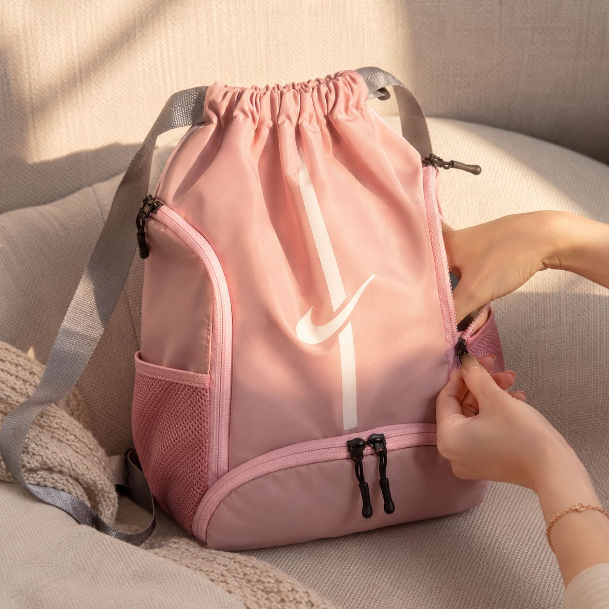 Unisex Drawsting Backpack