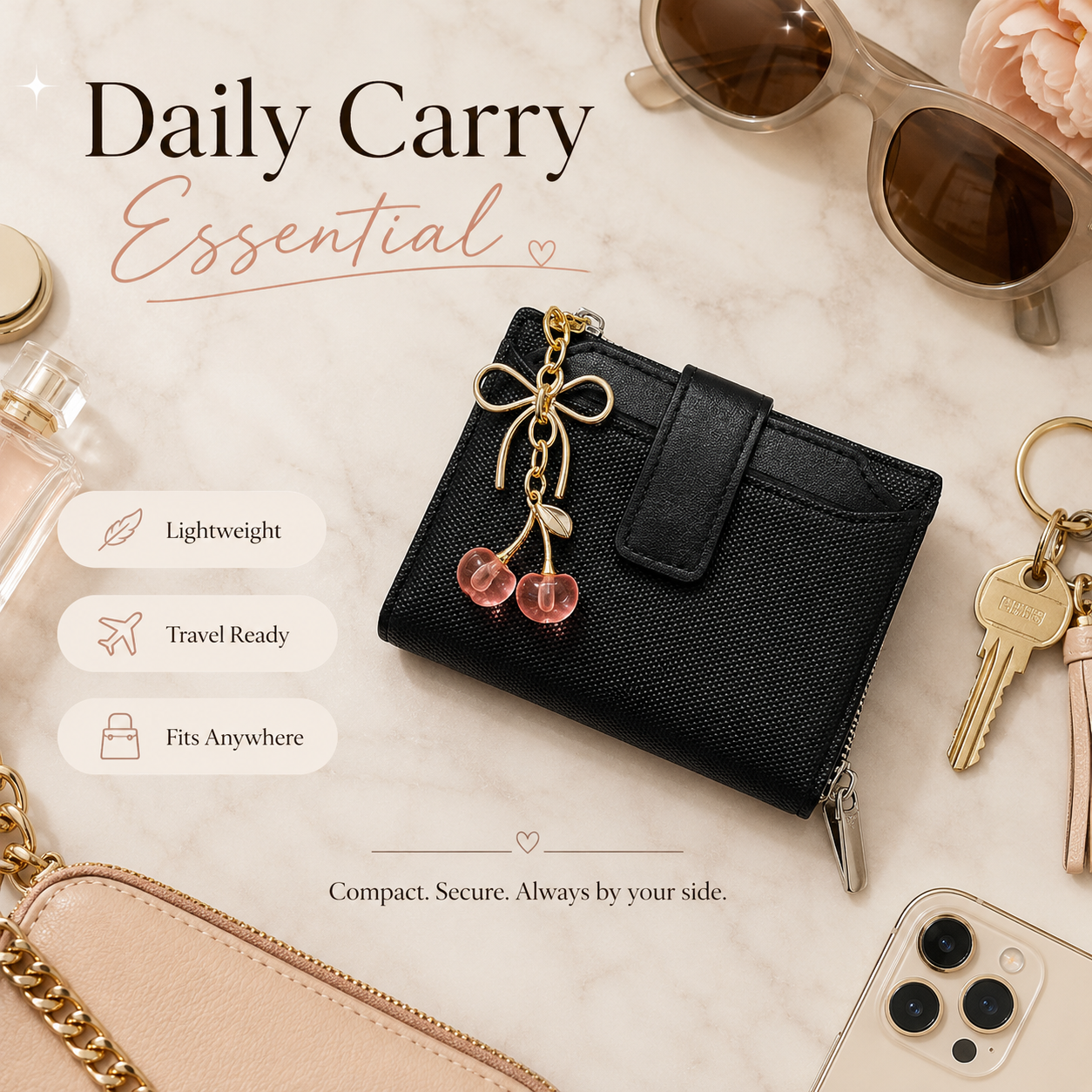 Cherry Charm Bag