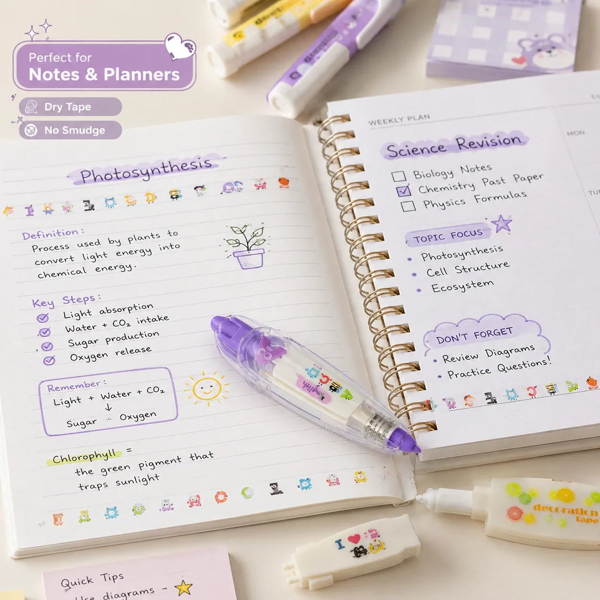 DIY Decorative Tape Pen | Scrapbook & Journal Craft Tape