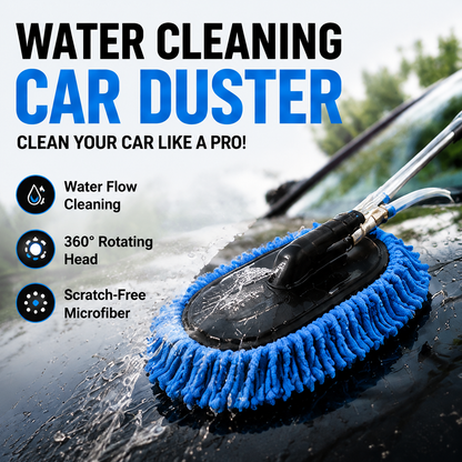 2 in 1 Microfiber Water Cleaning Car Duster